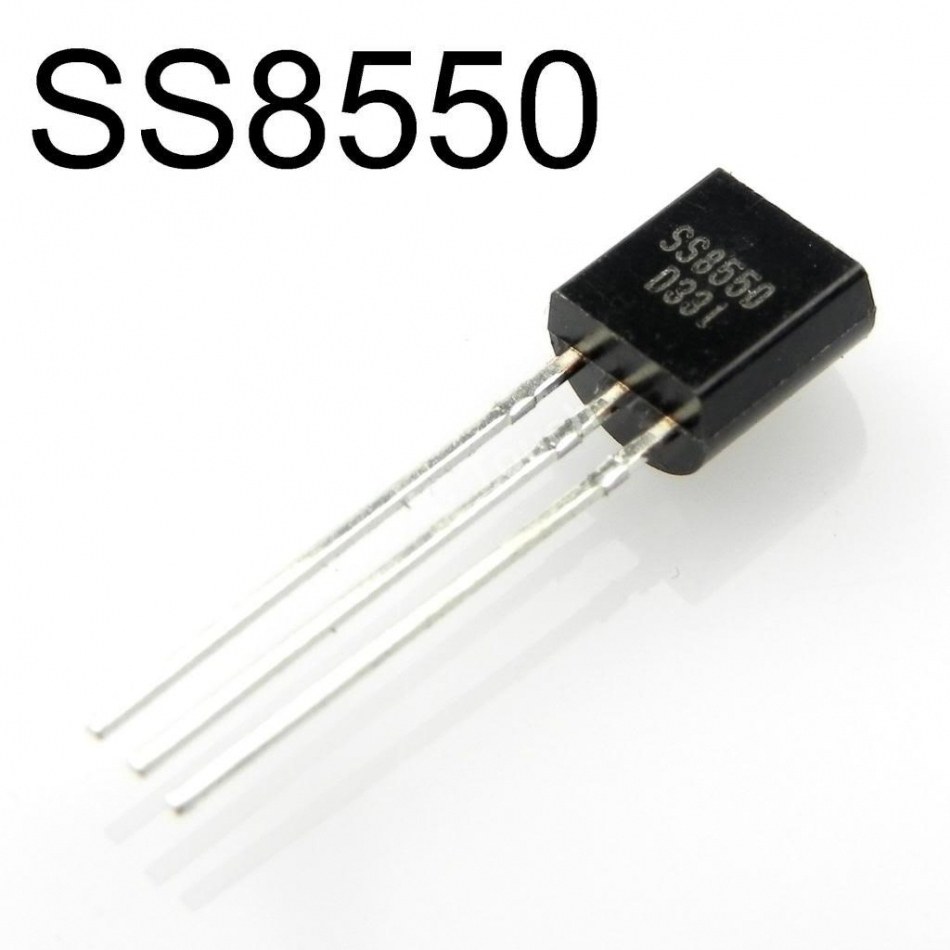 SS8550DTA Transistor PNP 25V 1,5Amp 1W Capsula TO92