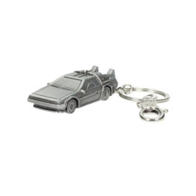 Llavero figurativo sd toys regreso al futuro delorean metalico