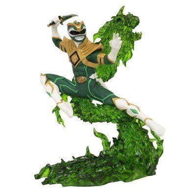 Figura diamond collection gallery power rangers green ranger mighty morphin diorama