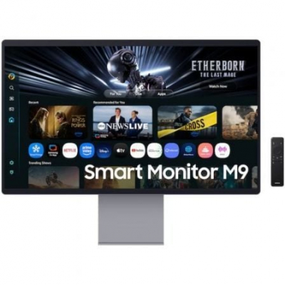 Smart Monitor Samsung M90F OLED S32FM902SU 32/ 4K/ OLED/ Smart TV/ Multimedia/ Gris