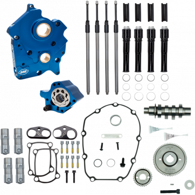 Kit placa-soporte para árboles de levas S+S CYCLE 310-1013A