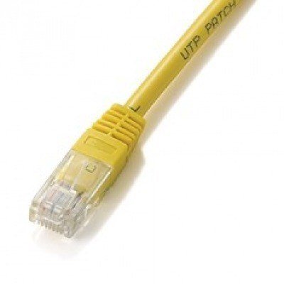 Cable red equip latiguillo rj45 u - utp cat6 0.5m amarillo