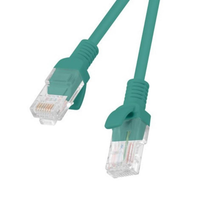 Cable red lanberg latiguillo cat.6 u - utp 1.5m verde fluke passed