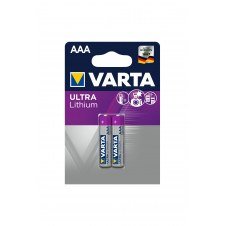 Varta blister 2 pilas profesional AAA ultra lithium 1100mah