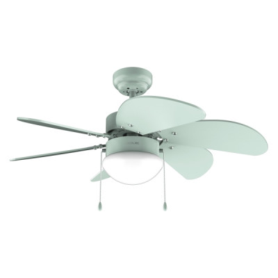 Cecotec EnergySilence Aero 3600 Vision Full Mint Ventilador de Techo con 6 Aspas y Lampara Integrada - 50W - Diametro de 36 - 3 Velocidades - Modo Invierno/Verano - Control por Cadena - Color Menta