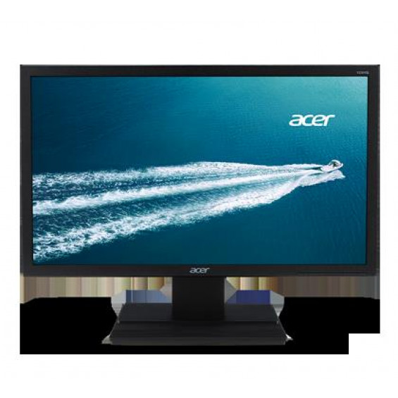 Monitor Acer V226HQL, 21,5 pulgadas, Full HD, TN, 5 ms, HDMI, VGA, 72% NTSC, 200 cd/m², clase E, VESA 100x100, negro