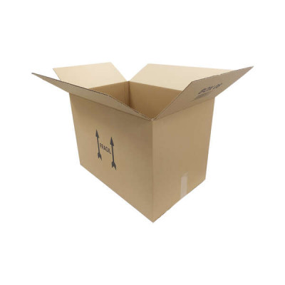 Pack de 20 cajas de Cartón 60x40x44 cm Canal 5 - Alta Resistencia, Canal 5 mm, Máxima Protección