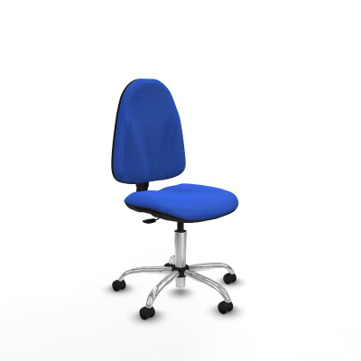 Algarra CP bali azul base cromada ruedas autofrenantes 50mm