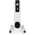 Radiador de aceite Orbegozo RH 1000, 1.000 W, 5 elementos, 2 potencias, termostato regulable, blanco - imagen 2