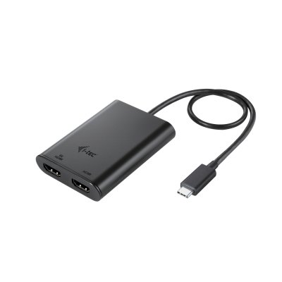 USB-C Dual 4K/60Hz (single 8K/30Hz) HDMI Video Adapter