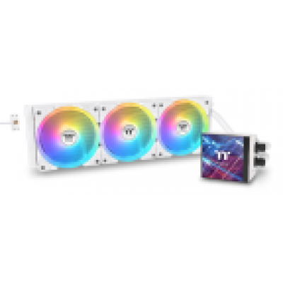 REFRIGERACION LIQUIDA CPU THERMALTAKE MAGFLOE 360 ARGB 3X120MM BLANCO SNOW