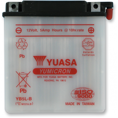 Batería estándar YUASA YB5L-B(DC)