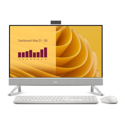 Ordenador all in one dell ec27250 core 5 - 120u - 16gb - ssd 512gb - 27 pulgadas fhd - w11p