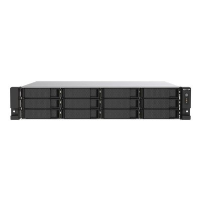 Servidor nas qnap ts - 1273au - rp - 8g 12 bahias 2u rack 8gb gigabit ethernet