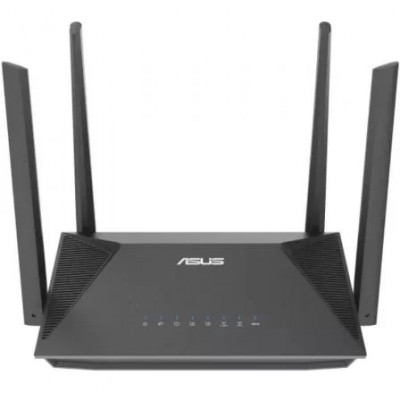 Router inalámbrico Asus RT-AX52 - WiFi 6 | 1800 Mbps | Doble banda 2.4 GHz y 5 GHz | 4 antenas externas | WiFi 802.11ax/ac/n/a/b/g