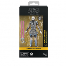 Figura hasbro star wars the black series the clone wars asajj ventress (bounty hunter)
