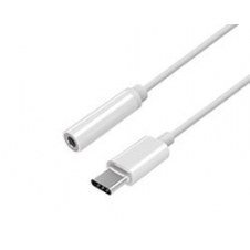 Cable Aisens Usb-c/m A 3.5mm/h 15cm Blanco