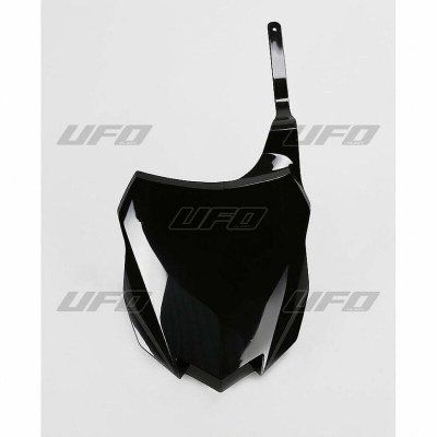 Portanúmeros delantero UFO Kawasaki negro KA04724-001 KA04724#001