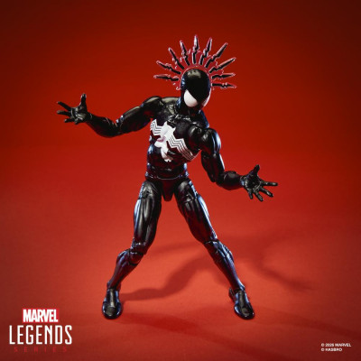 Figura hasbro marvel legends maximum series symbiote spider - man