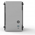 CAJA ZALMAN M4 MINI-ITX M2 1 X VENT 800MM ARGB 2XUSB 3.0 SILVER S/N FUENTE