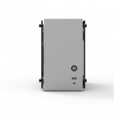 CAJA ZALMAN M4 MINI-ITX M2 1 X VENT 800MM ARGB 2XUSB 3.0 SILVER S/N FUENTE