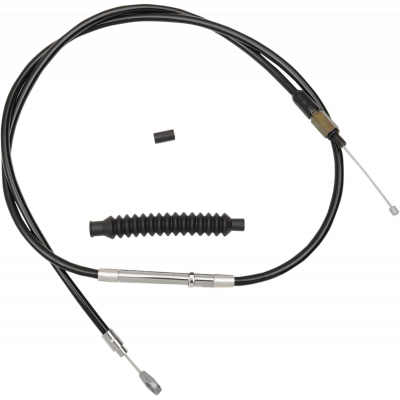 Cable de embrague de vinilo negro LA CHOPPERS LA-8010C13B