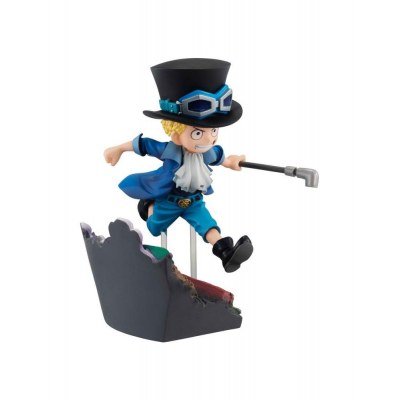 Figura megahouse gem series one piece sabo run! run!