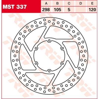 Discos de freno TRW MST337