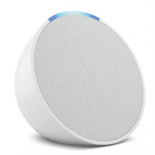 Bocina Inteligente Alexa Amazon Echo Pop Proyección Frontal de 1.95 Wi-Fi/Bluetooth Color Blanco Glaciar