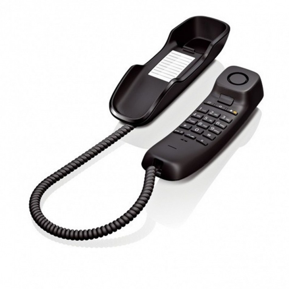 Gigaset DA210 Teléfono analógico Negro