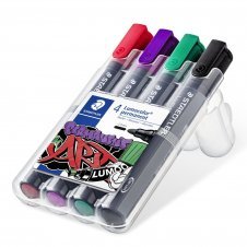 Staedtler Lumocolor permanent marker 352 marcador permanente 4 pieza(s)