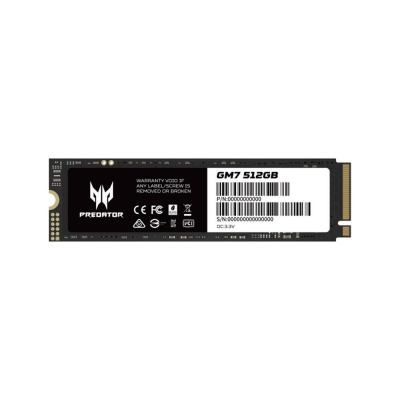 Disco duro interno ssd acer predator gm7 512gb m.2 pcie 4.0