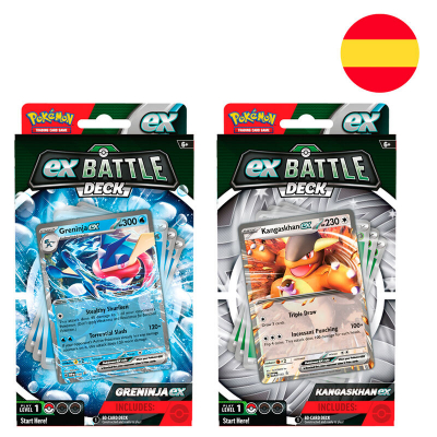 Pokemon tcg october ex battle deck español