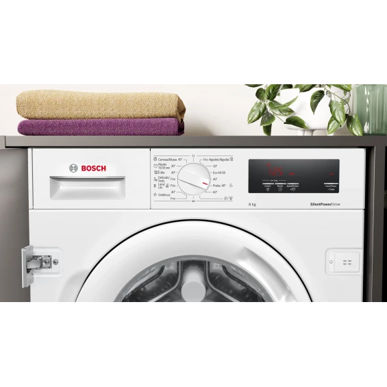 Lavadora Bosch WIW28302ES, 8 kg, 1400 rpm, clase C, blanco - imagen 2