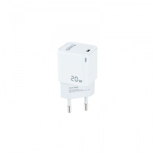 TooQ Cargador de Pared USB-C PD20W Blanco