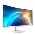 Monitor MSI PRO MP341CQW, 34 pulgadas, UWQHD, VA, 100 Hz, 1 ms MPRT, curvo, altavoces, DisplayPort, FreeSync, blanco - imagen 4