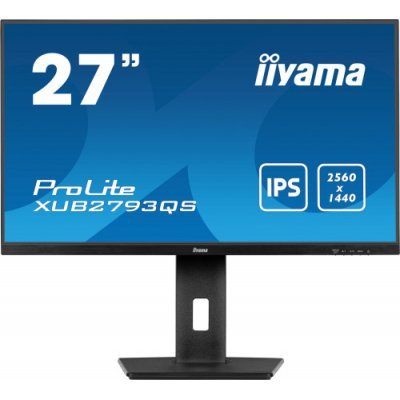 IIYAMA MONITOR IPS QHD, 27, AJUSTABLE, 100 HZ, HDMI
