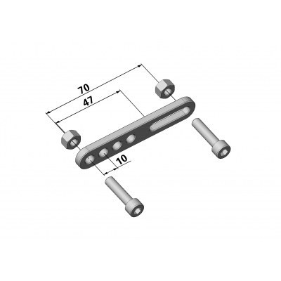 Soporte reubicador para depósito líquido de frenos TRW MCF440S