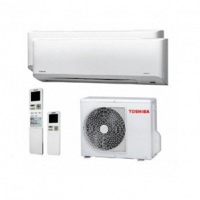 Aire Acondicionado 2x1 Toshiba 5,2 kW A++/A++ Mirai 10 + 13