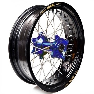 Rueda completa Haan Wheels aro negro 17-4,25 buje azul 1 46007/3/5 1 46007/3/5