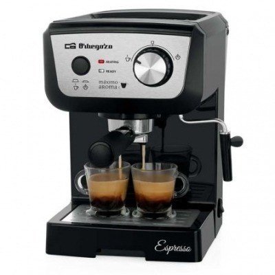 Cafetera Expreso Orbegozo EX 5000/ 1050W/ 20 Bares