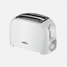 Tostador Pan Carrion 750w Blanco 7niv.tostado Apag.autom.2ranuras Descongelacion.recalentar.17x26x15 cm