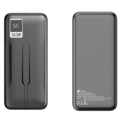 Powerbank leotec 20000mah negro