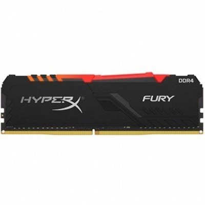 Memoria ram ddr4 8gb 3600mhz kingston hyperx fury rgb cl 17 - 21 - 21 1.35v