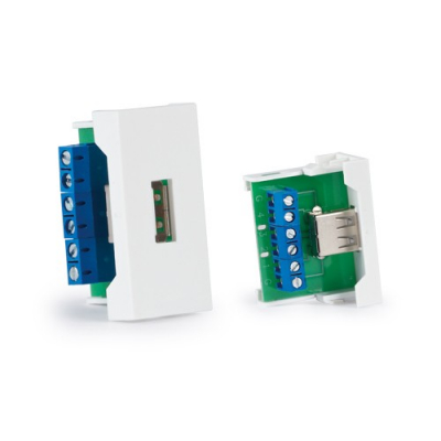 Panel WP-32U USB A Hembra FONESTAR