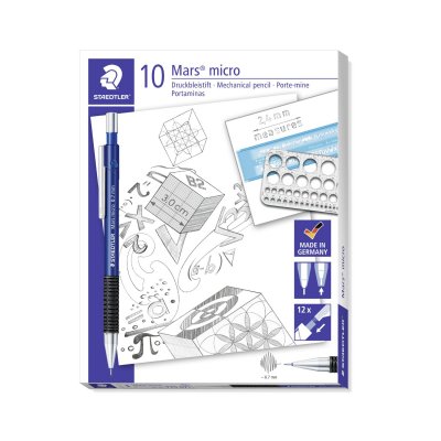Mars micro 775 lápiz mecánico 0,7 mm B 10 pieza(s)