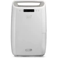 Deshumidificador De'Longhi DEXD214RF, 14 litros/día, 40 dB, drenaje continuo, blanco