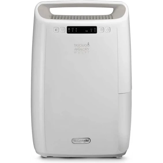Deshumidificador De'Longhi DEXD214RF, 14 litros/día, 40 dB, drenaje continuo, blanco