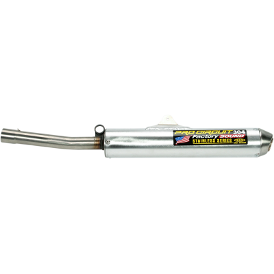 Silencioso Pro Circuit 304 Honda CR500R: aluminio, tapa de acero inox SH87500-SE