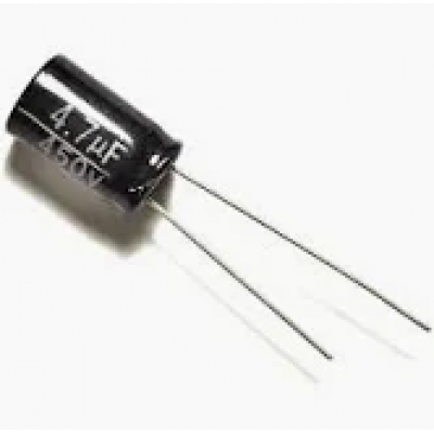 Condensador Electrolítico RADIAL 4,7uF 450Vdc 85ºC 10x12,5mm Radial